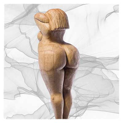 po-art, Skulptur: Schwangere I / pregnant I